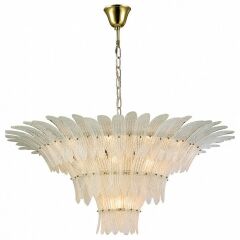 Подвесная люстра Newport VICTORIA 8812/C new gold white