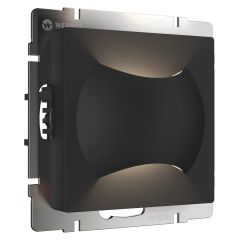  Werkel Встраиваемая LED подсветка Moon (черный матовый) W1154508