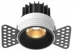 Встраиваемый светильник Maytoni Round DL058-7W2.7K-TRS-B