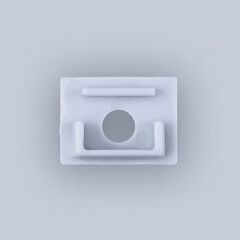 Заглушка для профиля с отверстием Eleganz 25098