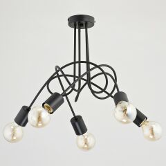 Люстра на штанге Adilux Tango Black 23175