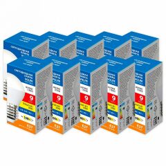 Набор из 10 ламп светодиодных Volpe OPTIMA UL-00013900