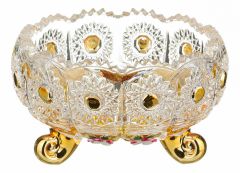  Lefard Чаша декоративная (11х7 см) Gold Glass 195-100