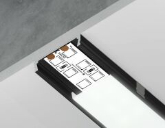 Профиль накладной Ambrella Light GP GP1800BK