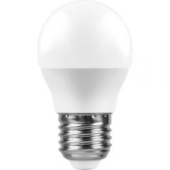 Лампа светодиодная Feron E27 11W 2700K Шар Матовая LB-750 25949