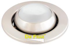 Точечный светильник De Fran FT 9212-50 PW Светильник "Рыбий глаз" (сфера поворотная) перламутровый белый E14 1 x 60 вт