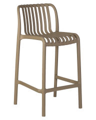 Стул полубарный Dobrin LMZL-PP777-1 CHLOE, бежевый