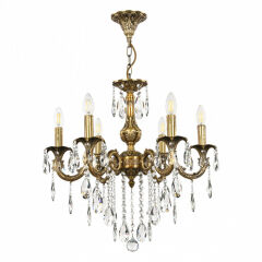 Подвесная люстра Bohemia Ivele Crystal AL7901 AL79101/6/175 B FP