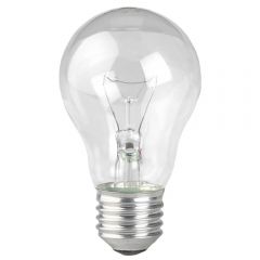 Лампа накаливания Эра E27 40W 2700K прозрачная ЛОН А55/А50-40-230-E27-CL