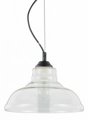 Подвесной светильник Ideal Lux Bistro' BISTRO' SP1 PLATE TRASPARENTE