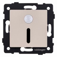 Заглушка для поста с подсветкой, без рамки Kollinger REA-045GD