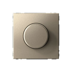  Systeme Electric ARTGALLERY СВЕТОРЕГУЛЯТОР (диммер) повор-нажим, LED, RC, 400Вт, механизм, ШАМПАНЬ