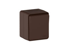  Systeme Electric ATLASDESIGN PROFI IP54 О/У 1-клавишный ВЫКЛЮЧАТЕЛЬ КНОПОЧНЫЙ, сх.1, 10А, КОРИЧНЕВЫЙ