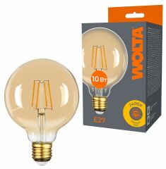 Лампа светодиодная Wolta WF-G95-10W2.4KE27