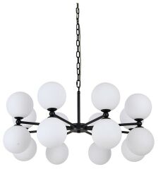 Подвесная люстра Newport INGRID 3840/80 С black+gold