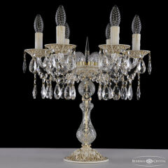 Настольная лампа декоративная Bohemia Ivele Crystal AL1613 AL16313L8/6/141-44 WMG