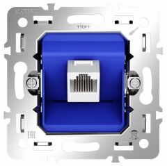 Механизм розетки Ethernet RJ-45 Voltum S70 VLS0601M