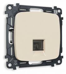 Розетка Ethernet RJ-45 и со шторками, без рамки Ambrella Volt Quant MO332010