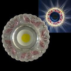  Reluce Встраиваемый светильник 42236-9.0-001PL MR16+LED3W CL/PK