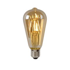 Лампа светодиодная Lucide E27 5W 2700K янтарная 49068/05/62