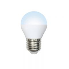 Лампа светодиодная Volpe LED-G45-7W/NW/E27/FR/NR картон