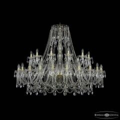 Подвесная люстра Bohemia Ivele Crystal 1411 1411/24+12/530 G