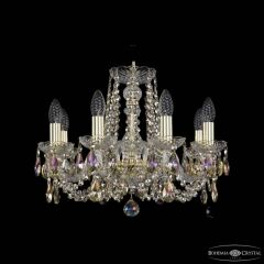Подвесная люстра Bohemia Ivele Crystal 1402 1402/8/160 G R801