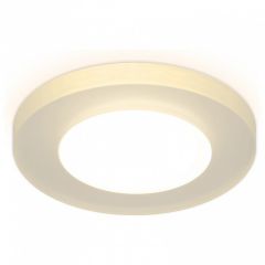 Встраиваемый светильник Ambrella Light TN137 TN137 WH/FR белый/матовый GU5.3 D90*25