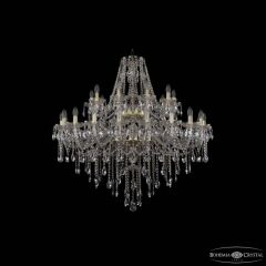 Подвесная люстра Bohemia Ivele Crystal 1415 1415/20+10/400/2d G