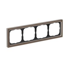  Systeme Electric ARTGALLERY PURE 4-постовая РАМКА, ОРГАНИЧЕСКОЕ СТЕКЛО МОККО