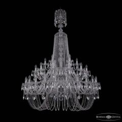 Подвесная люстра Bohemia Ivele Crystal 1402 1402/24+12+6/460/XL-176/2d Ni