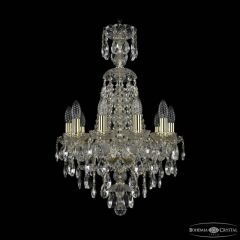 Подвесная люстра Bohemia Ivele Crystal 1415 1415/10/141/XL-66 G