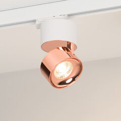 Светильник SP-PLURIO-TRACK-4TR-R77-9W Day4000 (WH-COP, 36 deg, 230V) ( Arlight , IP20 Металл, 3 года)