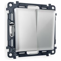 Выключатель перекрестный двухклавишный без рамки Ambrella Volt ALFA MA403030