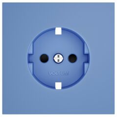 Накладка для розетки с заземлением и со шторками Voltum S70 VLS000715