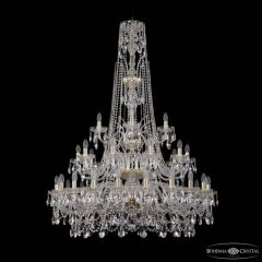 Подвесная люстра Bohemia Ivele Crystal 1411 1411/20+10+5/400/XL-155/3d G