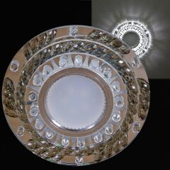  Reluce Встраиваемый светильник 22092-9.0-001PL MR16+LED3W CL+GR