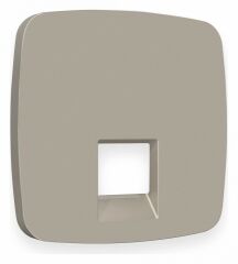 Накладка для розетки RJ-11 или RJ-45 Ambrella Volt Quant OP3720