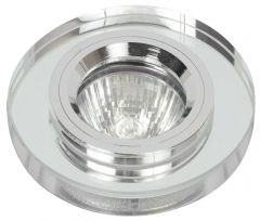 Точечный светильник De Fran FT 885 зеркальный прозрачное стекло MR16 1 x 50 вт