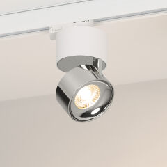 Светильник SP-PLURIO-TRACK-4TR-R77-9W Day4000 (WH-CHR, 36 deg, 230V) ( Arlight , IP20 Металл, 3 года)