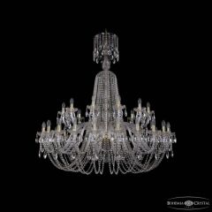 Подвесная люстра Bohemia Ivele Crystal 1402 1402/24+12/530/XL-154 G