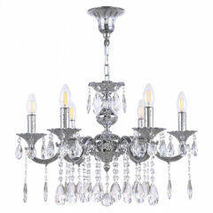 Подвесная люстра Bohemia Ivele Crystal AL77 AL77201/6/175 A Ni