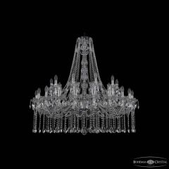 Подвесная люстра Bohemia Ivele Crystal 1413 1413/20+10/400/h-109 Ni