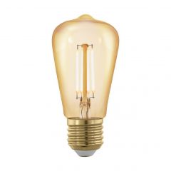  Eglo Лампа светодиодная филаментная диммируемая E27 4W 1700К золотая 11695