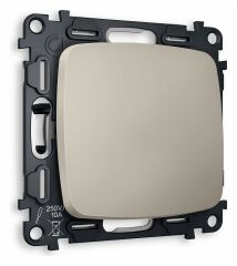 Выключатель проходной одноклавишный без рамки Ambrella Volt Quant MO361020