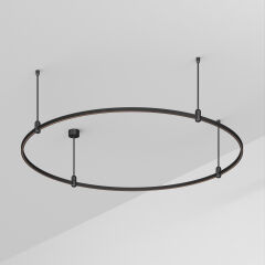 Трек ART-APRIORI-ROUND-ROD-400-R1500 (BK) ( Arlight , IP20 Металл, 3 года)