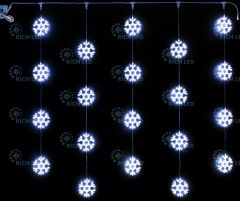  Rich LED Занавес световой [2x2 м] RL-CMSF2*2-T/W