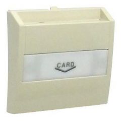 Лицевая панель Efapel Logus 90 карточного выключателя бежевый 90731 TMF