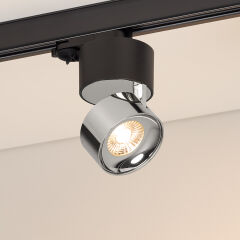 Светильник SP-PLURIO-TRACK-4TR-R77-9W Warm3000 (BK-CHR, 36 deg, 230V) ( Arlight , IP20 Металл, 3 года)