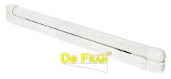Светильник De Fran TL 3016 люминесцентный, Т8 15Вт открытый, с встроенным выключателем, белый 6400К белый T8 1 x 15 вт